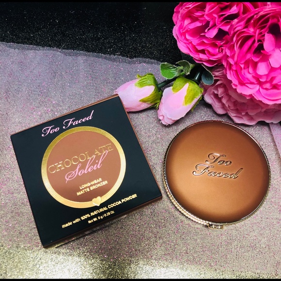 🍫 Too Faced Chocolate Soleil Matte Bronzer NEW - Picture 2 of 7